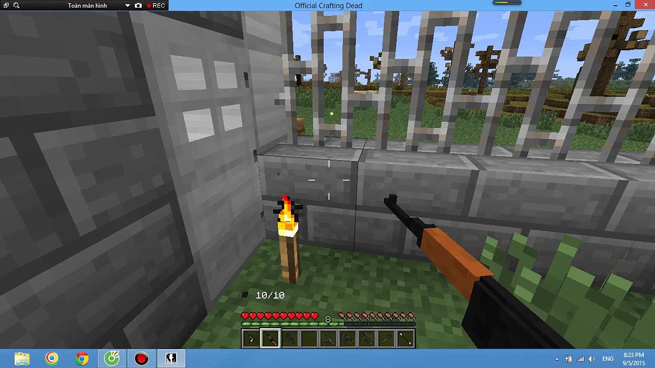 Minecraft The Crafting Dead #2: Cheat!!!