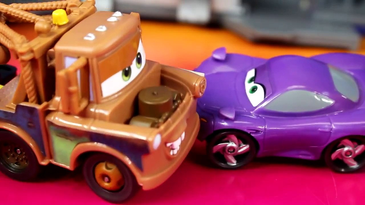 Disney Pixar Cars Mater FInn Mcmissile Holley Shiftwell Professor Z Lemons Stephenson Spy Train