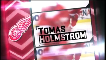 Swenglish Lessons With Detroit Red Wings Forward Tomas Holmstrom.