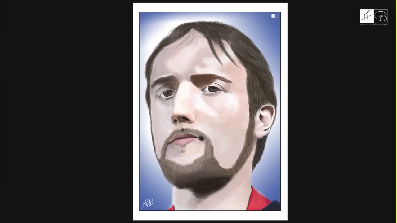 Zeb89AceGamer portrait - Behind the scenes