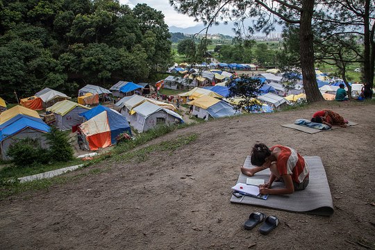 Earthquake-destroyed villages in Nepal struggle to rebuild