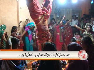 waleed ahmed htv report in mandir