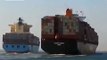 Two Huge Container Ships Crash into Each Other