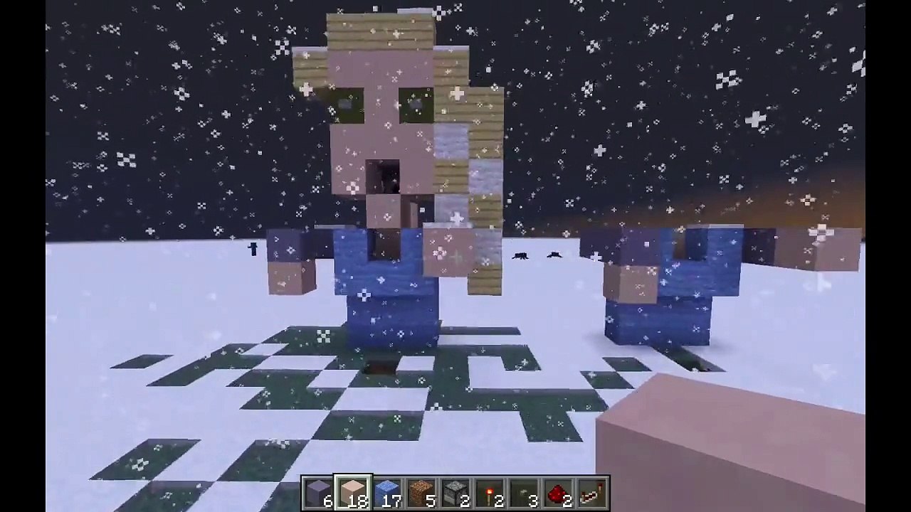 How To Make Talking Elsa In Minecraft!