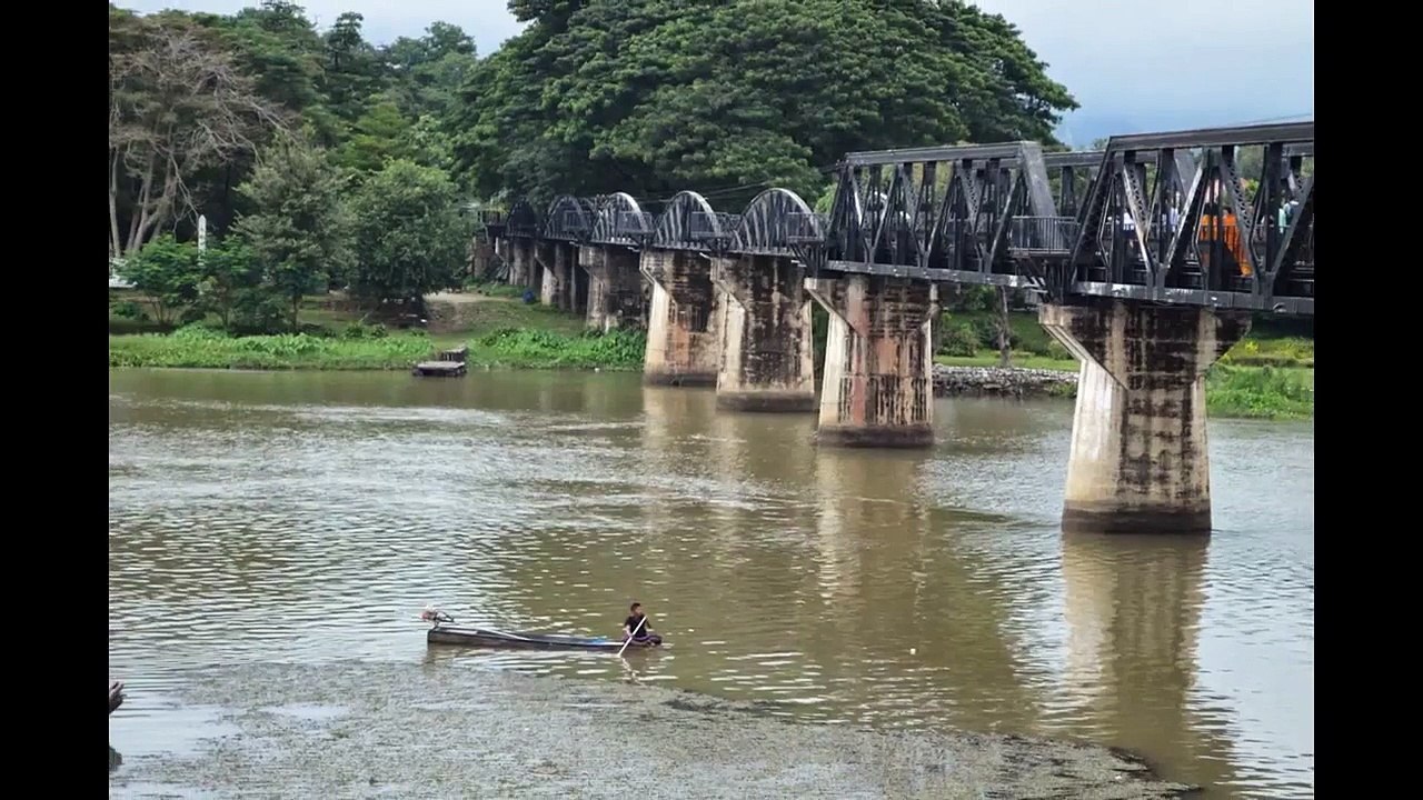 Bridge over the river Kwai (Kanchanaburi)
