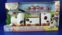 Tickety Toc Train Musical Pufferty Train with Disney Frozen Elsa, Peppa Pig and Sofia The First