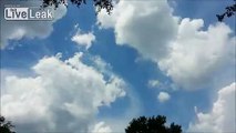 Weird time-lapse of clouds