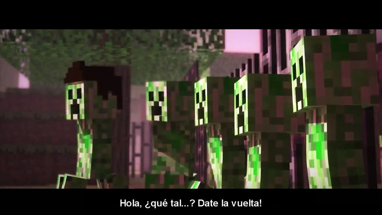 CREEPER VS ZOMBIE  RAP DE MINECRAFT