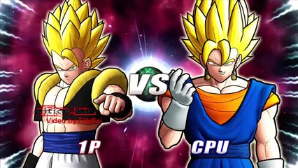 Dragonball Z Raging Blast 2   Gogeta VS Vegito | dragon ball z games