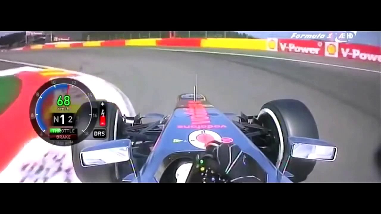 F1 Belgian GP 2012, Jenson Button pole lap