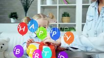 Cartoon Birthday Balloons  - motion graphics element from Videohive