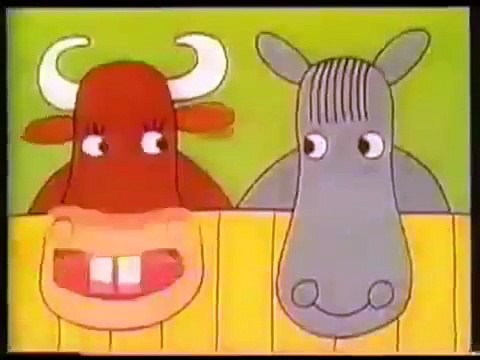 Sesame Street Number Cartoons - 2 Farm Animals