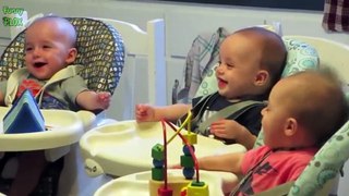 Funny Triplet Babies Laughing Compilation 2014 [NEW HD]