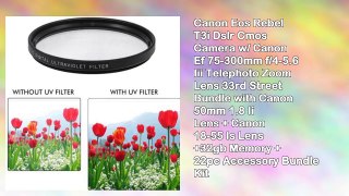 Canon Eos Rebel T3i Dslr Cmos Camera w Canon Ef