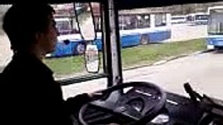 Моё первое Вождение Автобуса