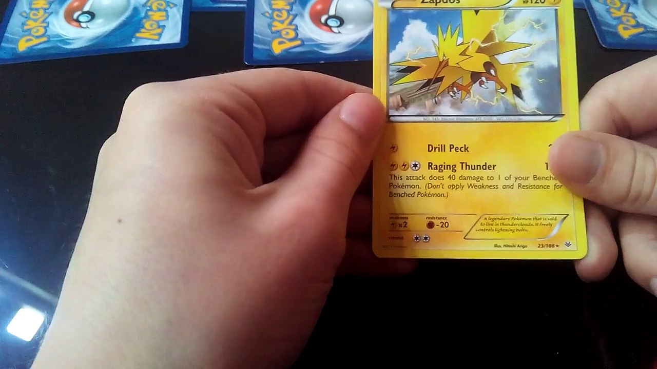 Présentation d une carte pokemon