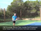 Cliff Drysdale Tennis Tip: Inside Out Forehand