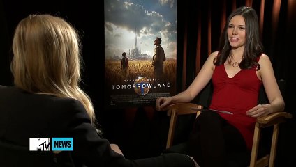 George Clooney & Britt Robertson Are Disney Royalty Now  MTV News