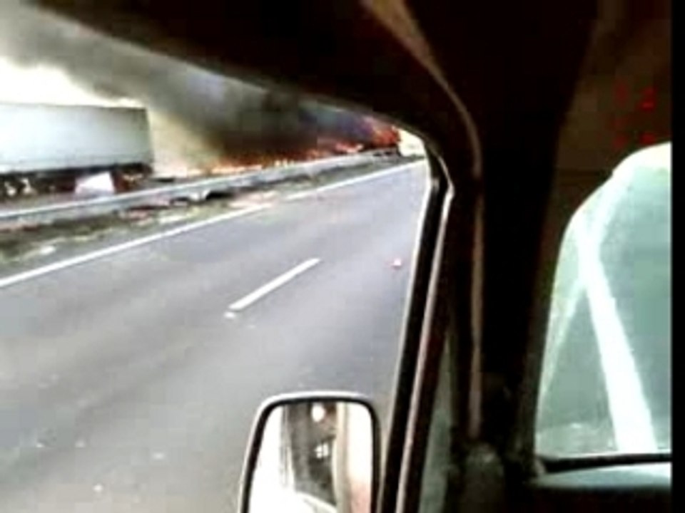 Accident sur l autoroute