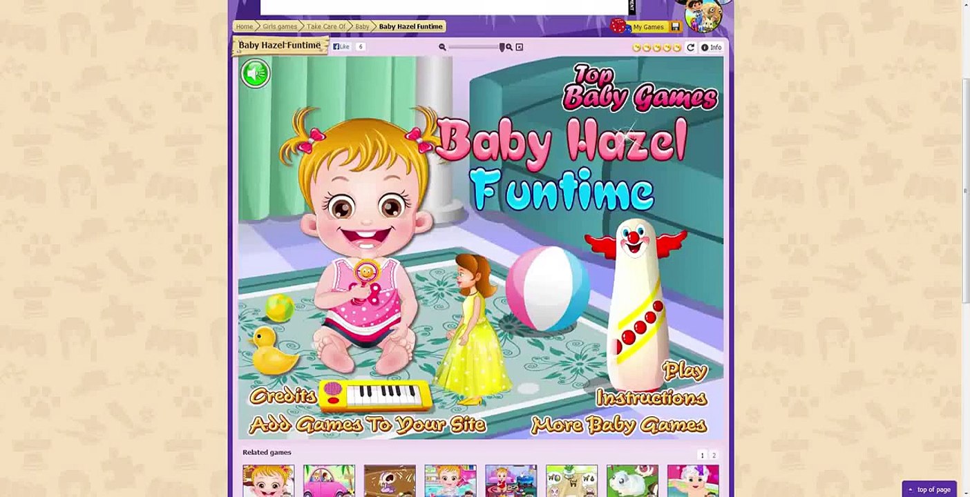 Baby Hazel Fun Time Games Baby Games