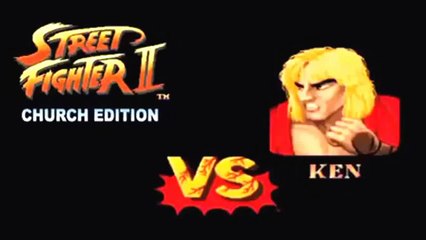 Funny Videos - Street Fighter "Church Edition" (Hadouken)