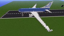 Minecraft builds: KLM Boeing 737
