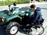 Paraplegic Yamaha Grizzly 350 4x4 IRS