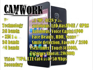 Alcatel Pop Up Specs