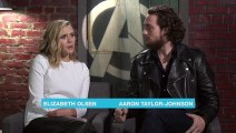 'Avengers Age of Ultron' Stars Elizabeth Olsen & Aaron Taylor-Johnson (Spoiler)  MTV News