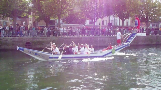 Amiens: médiévales au bord de l'eau 2015 , Lafleur terrasse l'Ange blanc