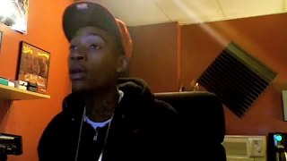 wiz khalifa- exclusive in the studio