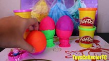 play doh&eggs  Play Doh Surprise Eggs  Peppa Pig Thomas and Friends Barbie Toys