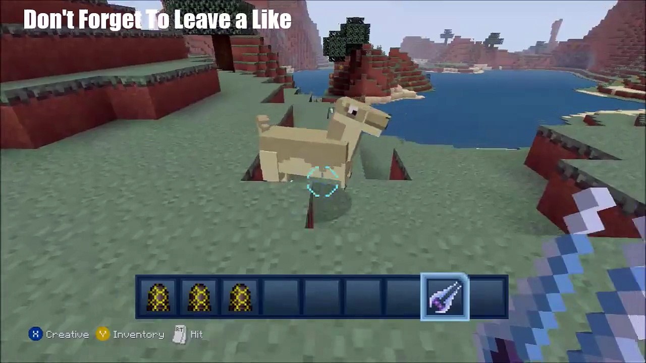 Minecraft Xbox 360+PS3 Dinosaurs How To