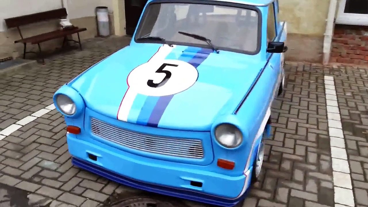 DDR Rennsport Trabant 601 RS by RS DESIGN: Eine Runde um den Alten Sachsenring