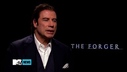 John Travolta Painted A Monet For 'The Forger’  MTV News
