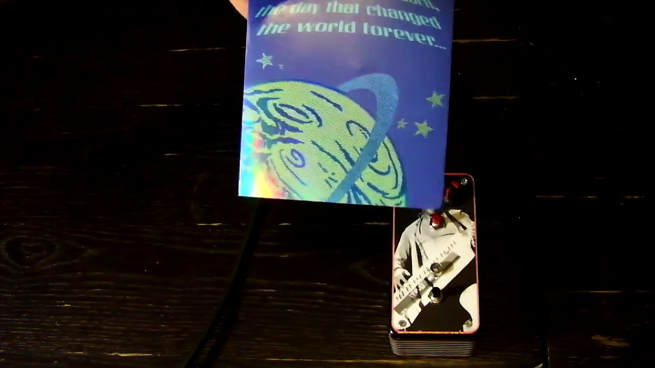 Circuit Bent "James Brown Keytar Synth" Greeting Card