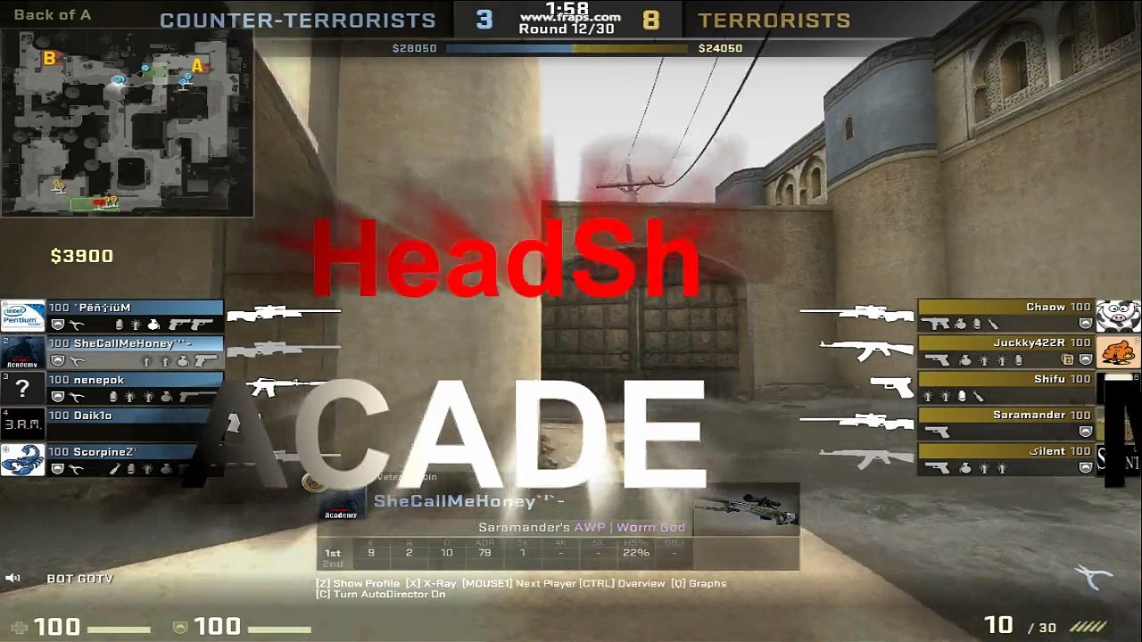 SheCallMeHoney`'`- Awp 4Ks @GO
