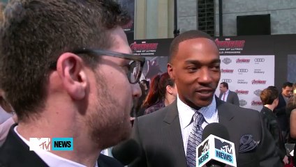 Anthony Mackie Talks Marvel's Civil War, Captain America & More!  MTV News