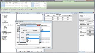 revit conditional formulas and schedules