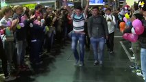 Refugees are Welcomed as they Arrive in Germany