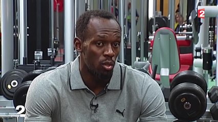 Bolt, la tête encore à Pékin
