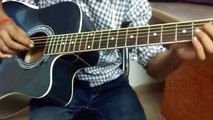 ham tere bin guitar lead tutorial