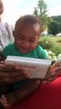 Baby Boy Laughs Hysterically at Book of Animals