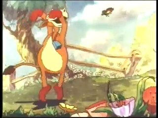 FREE FOOTAGE - Cartoon Dancing Cow