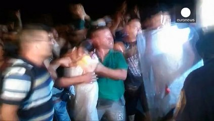 Flüchtlingskrise: Gewalttätige Ausschreitungen auf Lesbos