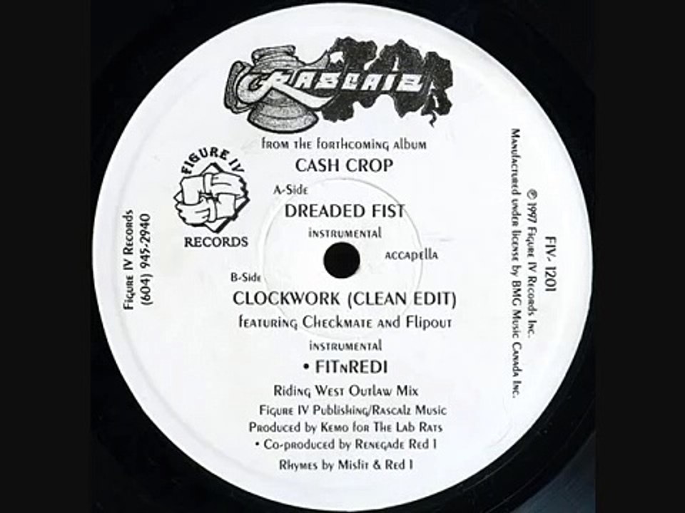 Rascalz - Dreaded Fist (Instrumental)