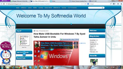 How To Add Vimeo Videos To Your Blogger In Urdu By Syed Talha Zameer-HD