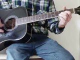 acoustic guitar playing in different alternate tunings