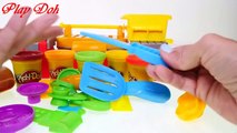 How To Make Ice Cream - Play Doh Cooking Hamburgers - Play Doh Ice Cream Shop