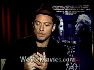 SLEUTH: Jude Law Interview